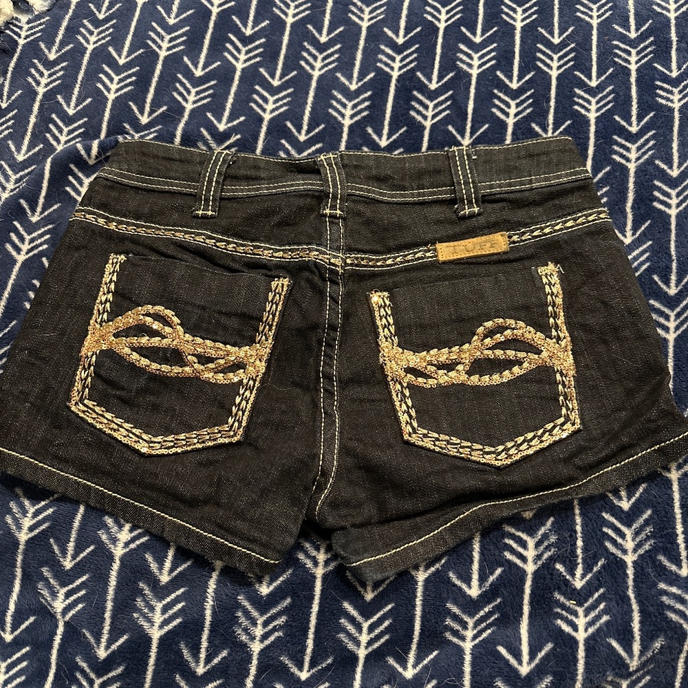 Cowgirl Tuff Golden Shorts